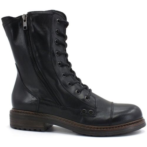 Bottines Anfibio Stivaletto Alto Zip Nero I2035 - Jiudit - Modalova