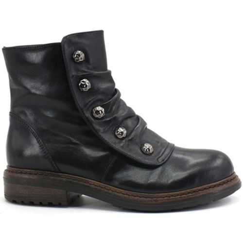 Bottines Stivaletto Biker Borchie Nero I2023 - Jiudit - Modalova