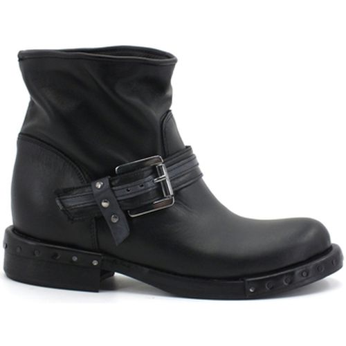 Bottines Stivaletto Biker Nero B11 - Jiudit - Modalova