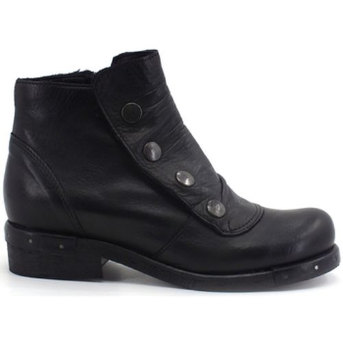 Bottines Stivaletto Polacco Bottoni Nero 1420/FC - Jiudit - Modalova