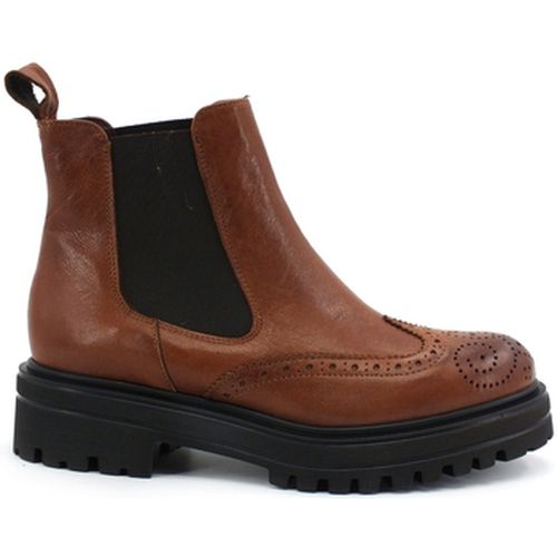 Bottes Stivaletto Polacco Pelle CDR Cuoio 8608 - Jiudit - Modalova