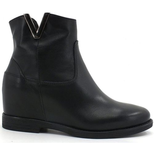 Bottines Stivaletto Zeppa Interna Nero I3325 - Jiudit - Modalova