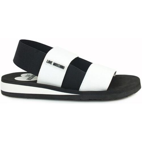 Bottes Sandalo Bianco Nero JA16293G07JS110A - Love Moschino - Modalova