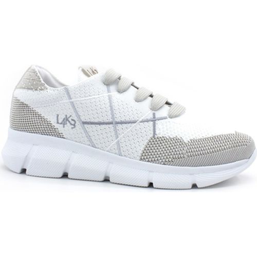Chaussures LAKE Mr. Big Hi Tech Sneaker Elastic White D73-HIT - L4k3 - Modalova
