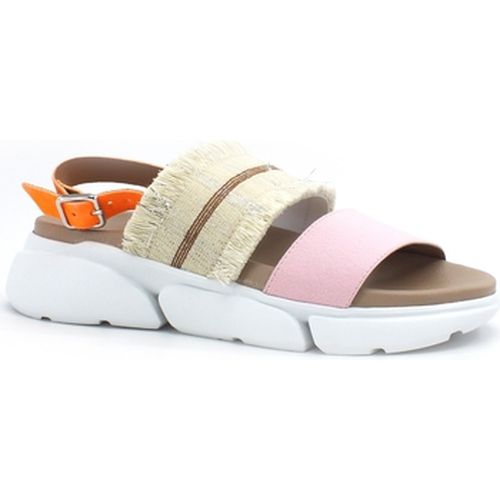 Chaussures LAKE Sandal Blued Sandalo Donna Bicolor Pink Orange D41-BLU - L4k3 - Modalova