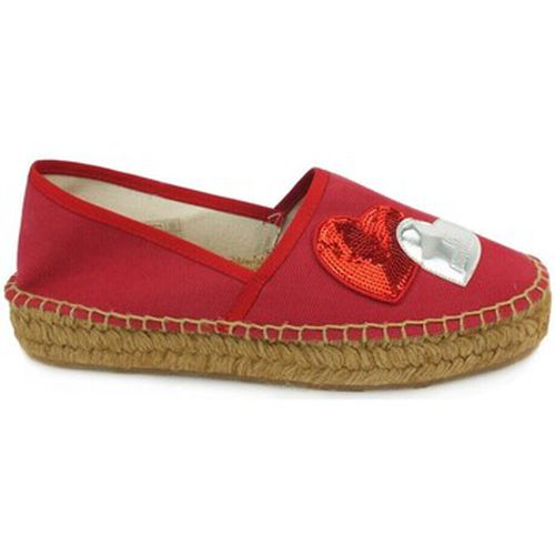 Bottes Espadrillas Rosso JA10243G07JJ0500 - Love Moschino - Modalova