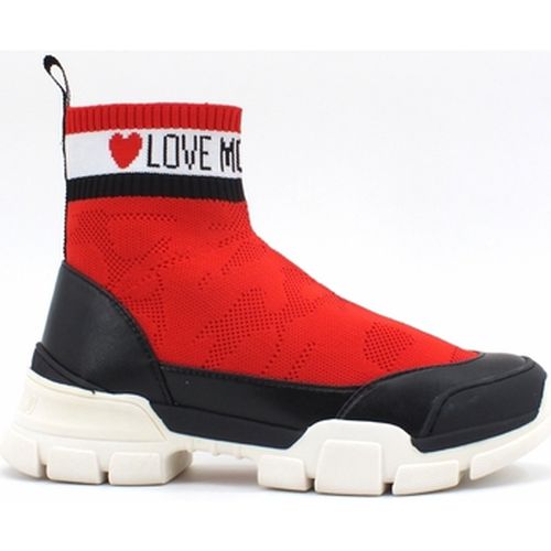 Bottes Sneaker Rosso JA15624G08JS0500 - Love Moschino - Modalova