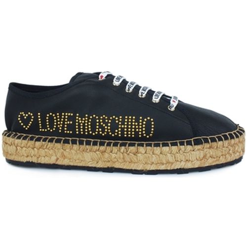 Chaussures MOSCHINO Espadrillas Nero JA10173G07JB0000 - Love Moschino - Modalova