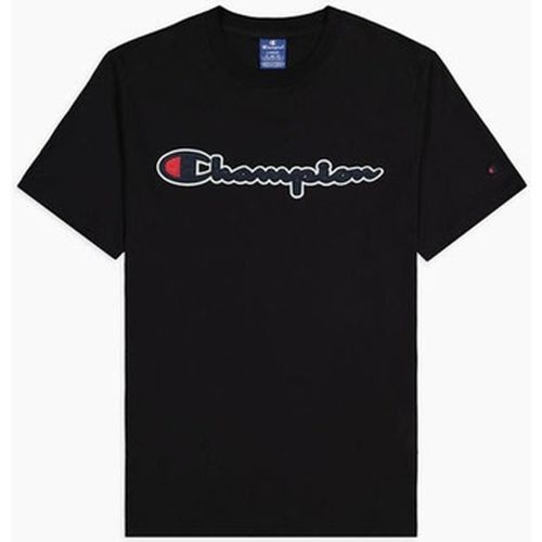 T-shirt T-Shirt Uomo Logo Nero Black 214194 - Champion - Modalova
