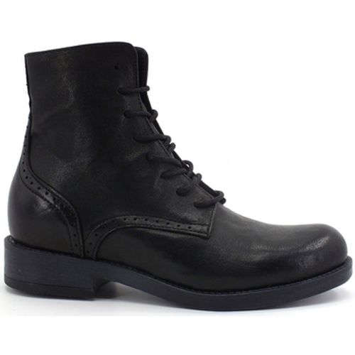 Bottines Anfibio Stivaletto Pelle Nero 9086 - Divine Follie - Modalova