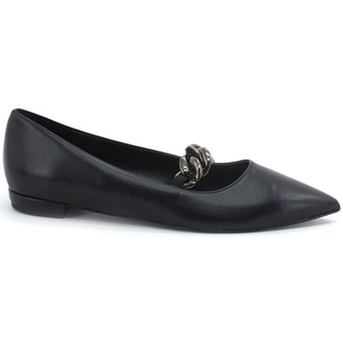 Bottines Ballerina Punta Catena Nero 050 - Divine Follie - Modalova