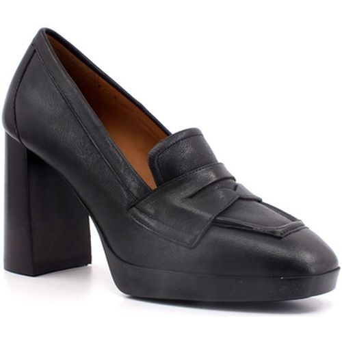 Chaussures Teulada Mocassino Tacco Alto Donna Black D36VLD000LMC9999 - Geox - Modalova