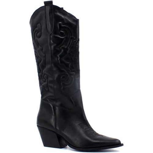 Bottes Stivale Texano Donna Nero DFI202 - Divine Follie - Modalova