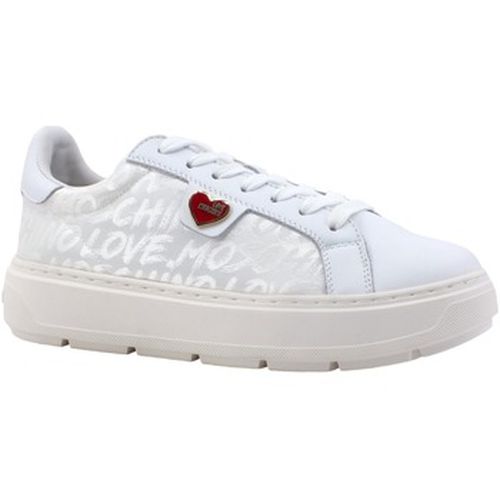 Bottines Sneaker Donna Bianco JA15214G1HJS110A - Love Moschino - Modalova