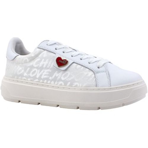 Chaussures Sneaker Donna Bianco JA15214G1HJS110A - Love Moschino - Modalova