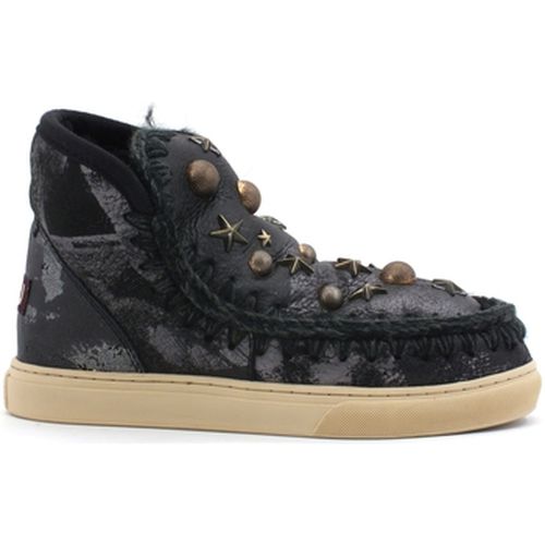 Bottes Eskimo Sneaker Metal Print On Black MU.FW111003C - Mou - Modalova