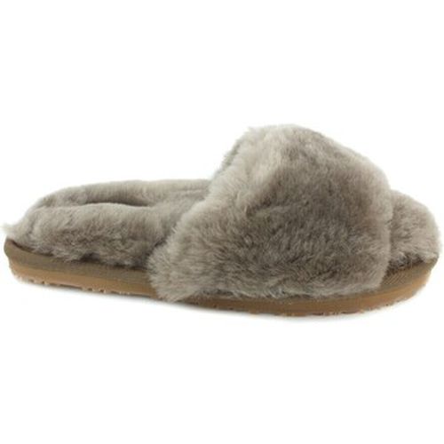 Chaussures Sheepskin Fur Slide Slipper Elephant Grey - Mou - Modalova