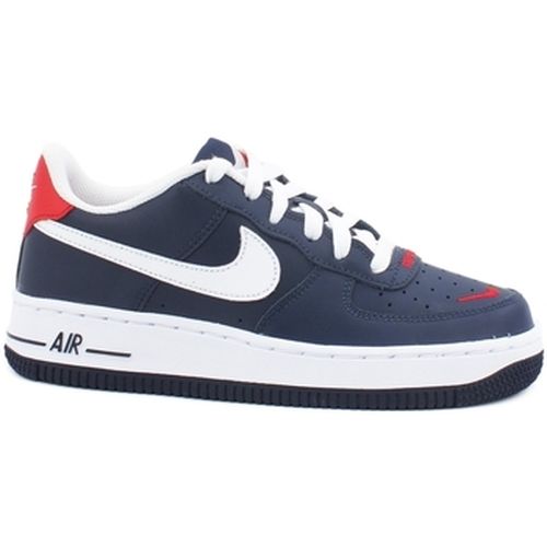 Bottines Air Forche 1 1 LV8 GS Obsidian White Red CT5531400 - Nike - Modalova