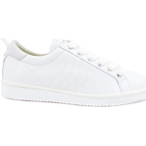 Chaussures Low Cut Sneaker Uomo Pelle Nubuk White P01M16001LK1 - Panchic - Modalova