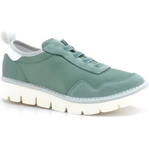 Bottines Sneaker Slip On Suede Green Sage P05W1601000018 - Panchic - Modalova