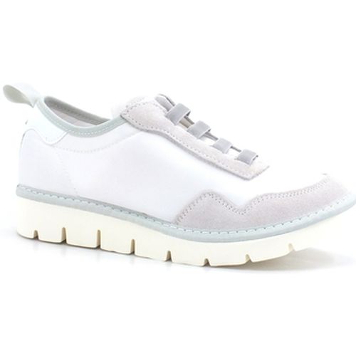 Bottines Sneaker Slip On Suede White P05W1601000018 - Panchic - Modalova