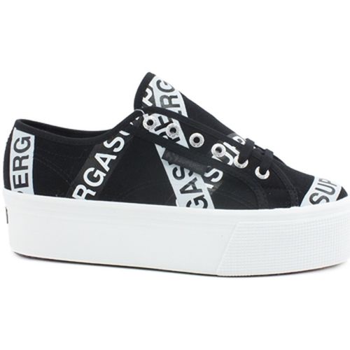 Bottes 2790 Lettering Sneaker Black Grey S41161W - Superga - Modalova