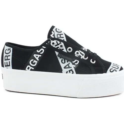 Bottines 2790 Lettering Sneaker Black Grey S41161W - Superga - Modalova