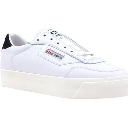 Bottines 3854 Court Sneaker Donna White Black S4123TW - Superga - Modalova