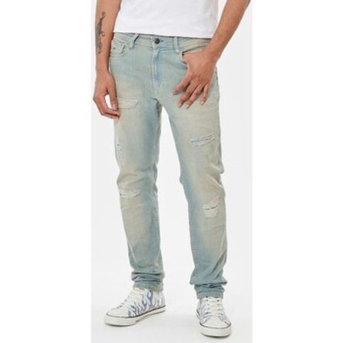 Jeans skinny - Jean slim délavé - bleu clair - Kaporal - Modalova