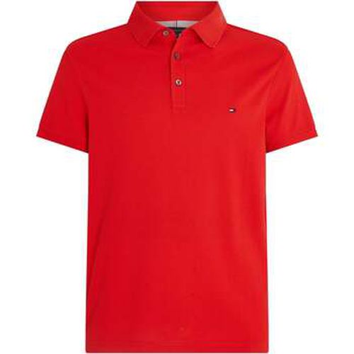 T-shirt Polo ajusté en coton bio stretch - Tommy Hilfiger - Modalova