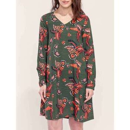 Robe courte Robe imprimée fluide evasée Ecovero NOZOMI - La Fiancee Du Mekong - Modalova