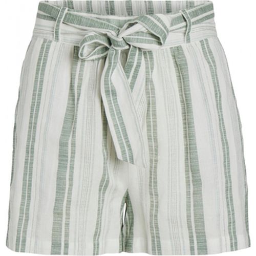 Short Etni Shorts - Cloud Dancer/Green - Vila - Modalova