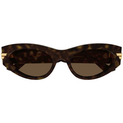 Lunettes de soleil BV1189S Lunettes de soleil, Havana/Marron, 53 mm - Bottega Veneta - Modalova