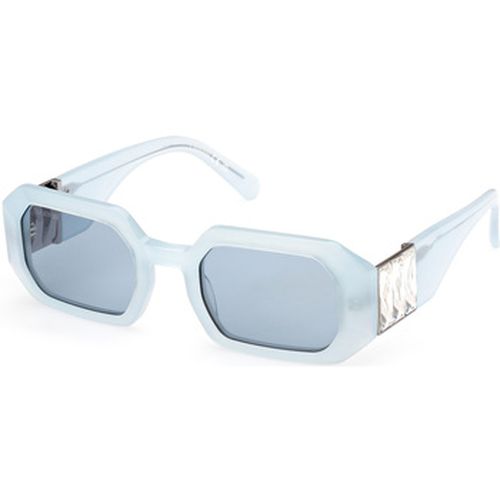 Lunettes de soleil SK0387 Lunettes de soleil, Bleu clair/Bleu, 50 mm - Swarovski - Modalova