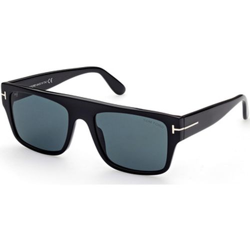 Lunettes de soleil FT0907 Dunning-02 Lunettes de soleil, /Bleu, 55 mm - Tom Ford - Modalova