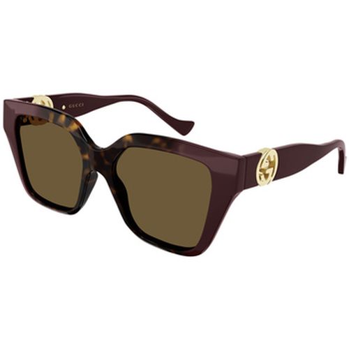 Lunettes de soleil GG1023S Lunettes de soleil, Havana/Marron, 54 mm - Gucci - Modalova