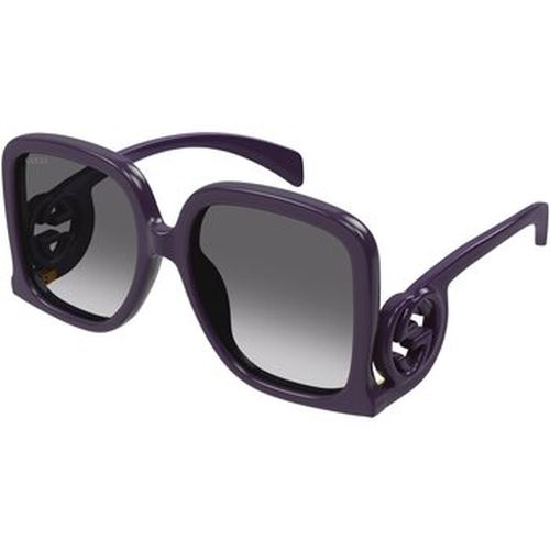 Lunettes de soleil GG1326S Lunettes de soleil, /Gris, 58 mm - Gucci - Modalova