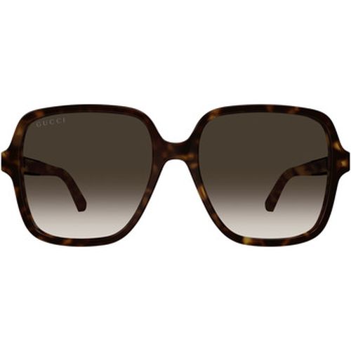 Lunettes de soleil GG1189SA Lunettes de soleil, Havana/Marron, 59 mm - Gucci - Modalova