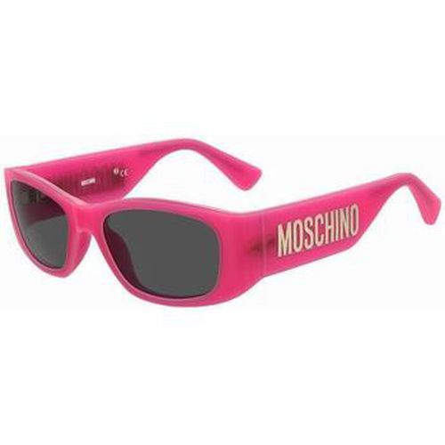 Lunettes de soleil MOS145/S Lunettes de soleil, Fuchsia/Gris, 55 mm - Moschino - Modalova