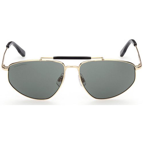 Lunettes de soleil DQ0354 Lunettes de soleil, Or/Vert, 60 mm - Dsquared - Modalova