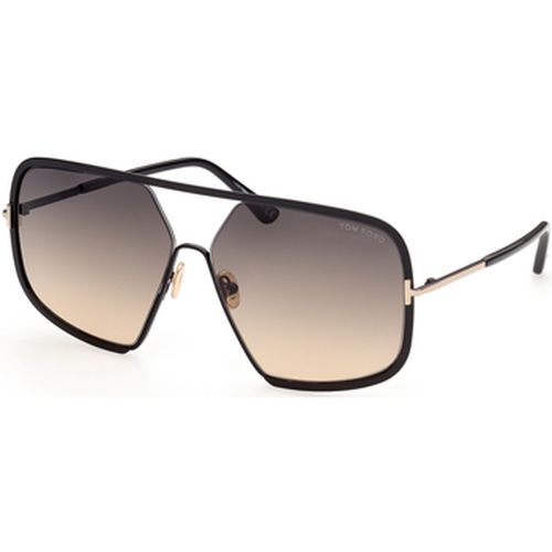 Lunettes de soleil FT0867 Warren-02 Lunettes de soleil, /Fumée, 63 mm - Tom Ford - Modalova