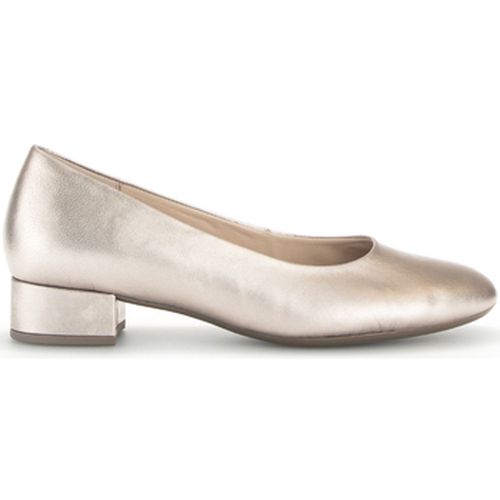 Chaussures escarpins Escarpins en velours à talon décroché bloc - Gabor - Modalova