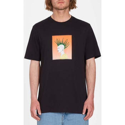T-shirt Camiseta Justin Hager Hagerhawk Black - Volcom - Modalova