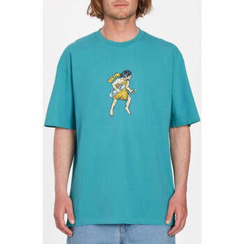 T-shirt Camiseta Todd Bratrud 2 SS Temple Teal - Volcom - Modalova