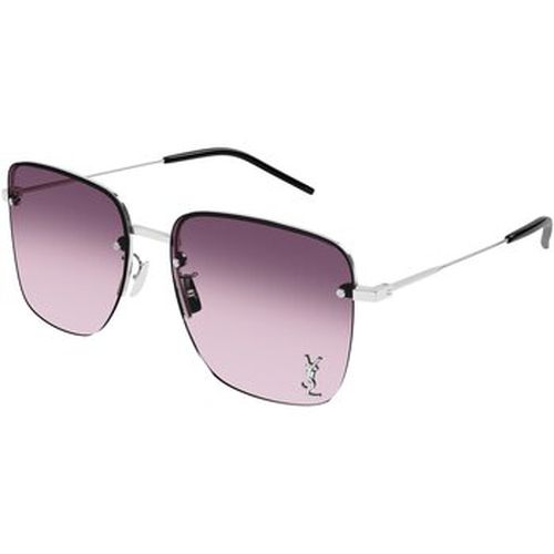 Lunettes de soleil SL 312 M Lunettes de soleil, Argent/Rouge, 58 mm - Saint Laurent - Modalova