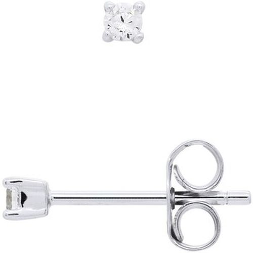 Boucles oreilles Clous d'Oreillles Solitaire Rond - Argent - SECRET 2 - Lova - Lola Van Der Keen - Modalova