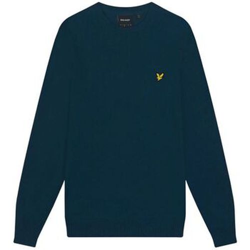 Pull KN400VC CREW NECK COTTON MERINO-W99. APRES NAVY - Lyle & Scott - Modalova