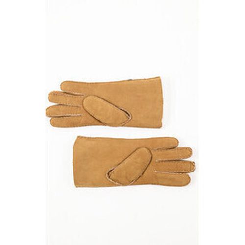 Gants Gants peau lainée mouton camel-045296 - La Canadienne - Modalova