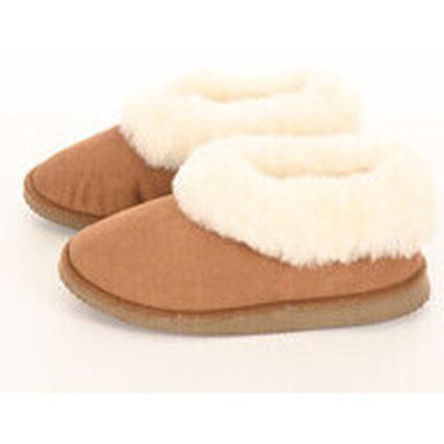 Chaussons Chaussons en laine de mouton beige-044775 - La Canadienne - Modalova