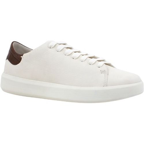 Chaussures Velletri Sneaker Uomo White Brown U36EAA03C40C1224 - Geox - Modalova
